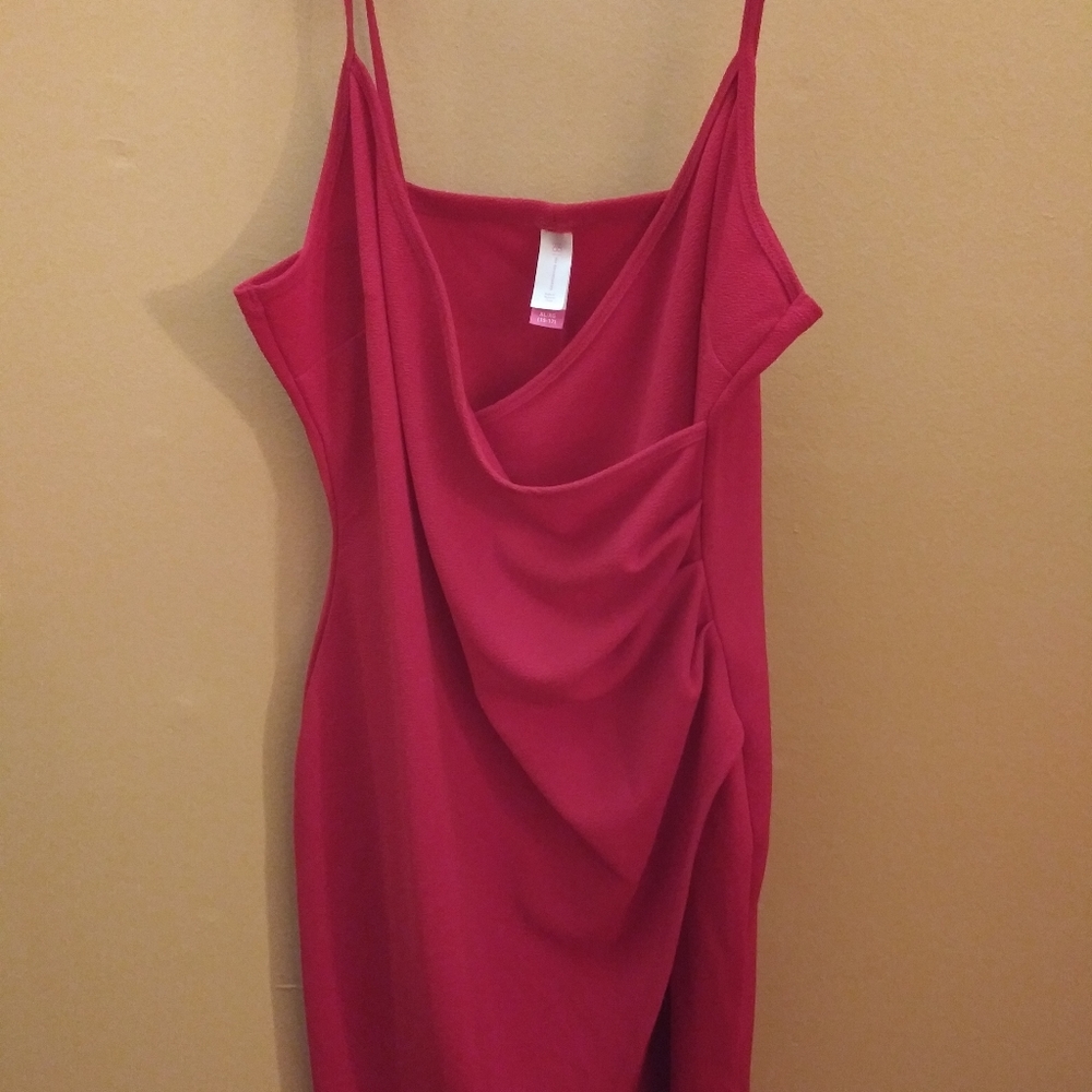 Asymetrical "Little Red Dress"